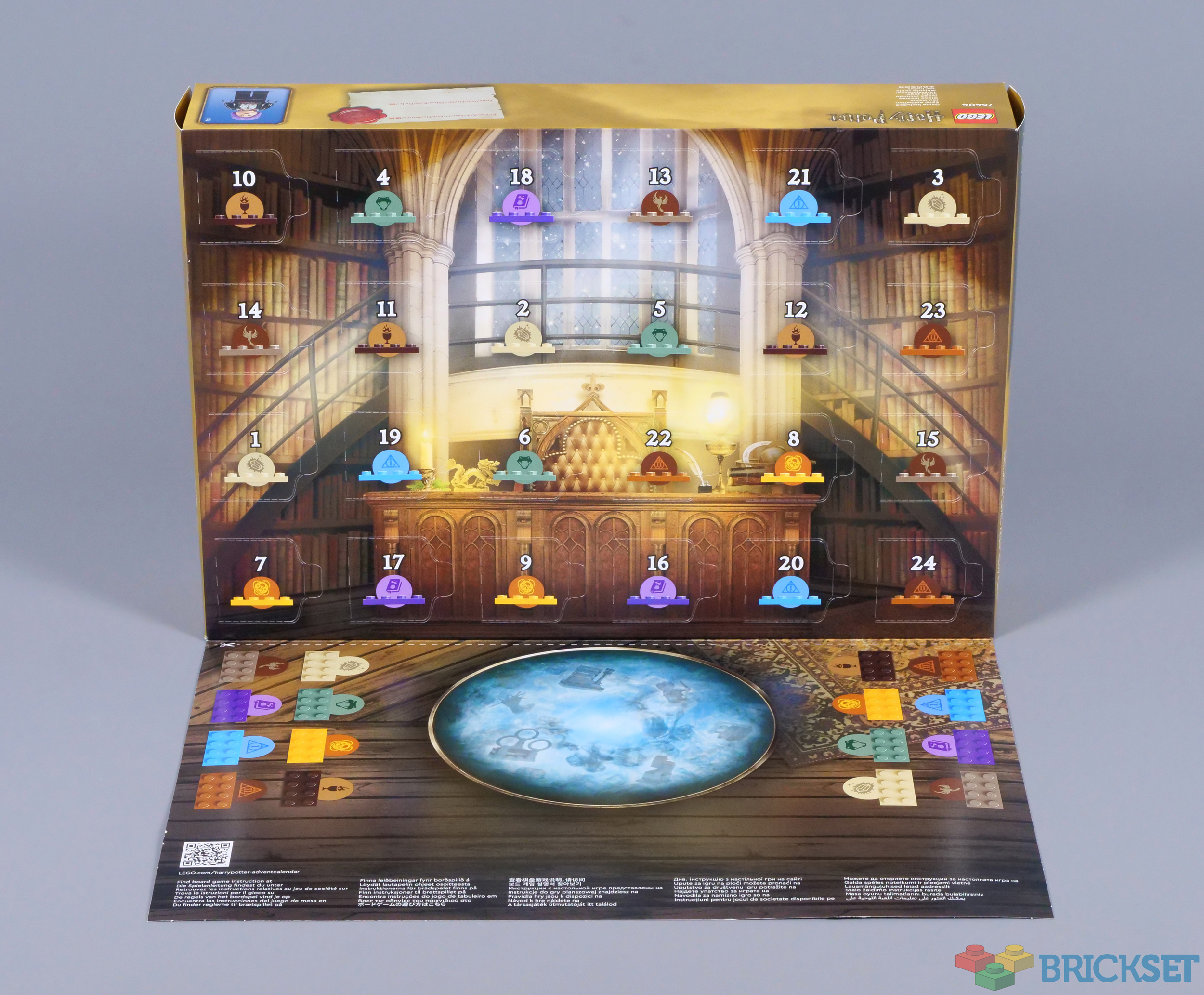 Harry potter advent online calendar pieces